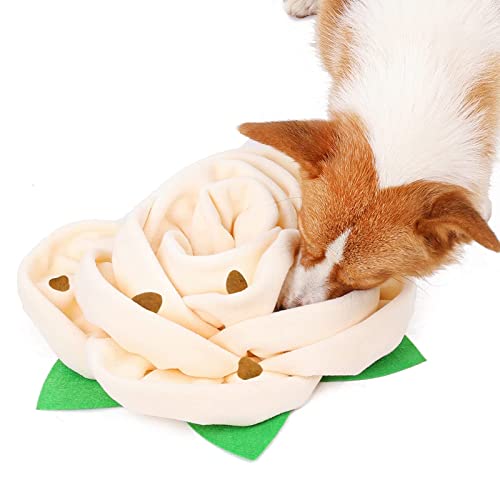 Alfombrilla para esnifar para mascotas, juguetes para adiestramiento de perros, manta para alimentadores lentos para mascotas, fomenta las habilidades de búsqueda natural para perros y gatos, juego in
