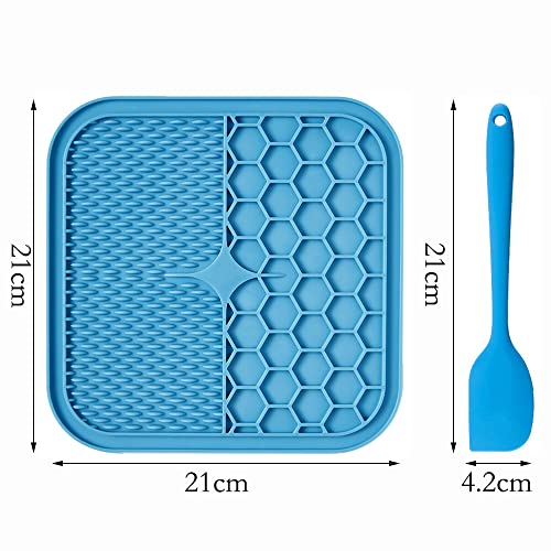 通用 Alfombrilla para Lamer Perros, 1 Pieza Almohadillas Lamer Mascotas, Lamer Estera para Perro, Dieta Saludable, Adecuado para Bañar, Recortar, Acicalar y Entrenar Perros