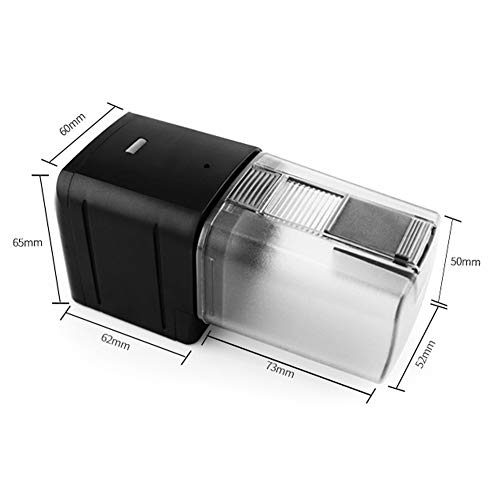 Alimentador Automático Peces, Dispensador de Alimentos para Peces, Alimentador de Acuarios, Dispositivo Alimentación Acuarios, Alimentador de Peces Controlable, AA con Pilas(Sin Batería)