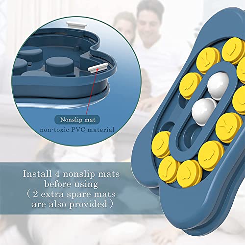 Alimentador Interactivo De Rompecabezas Para Perros, Dispensador De Golosinas De Alimentación Lenta, Juguete Interactivo Para Aumentar El Coeficiente Intelectual, Antideslizante, Juguetes Para Perros