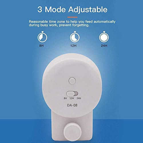 Alimentadores de pescado para el pescado tanque del acuario, alimentadores automáticos para el pescado con programable automático de los pescados fin de semana alimentador Pond Alquiler de vacaciones