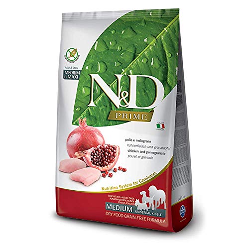 Alimento para perros Farmina Natural & Delicious Prime pollo y granada adulto mediano y maxi 5.5 lb