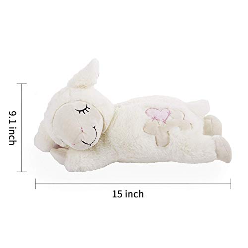 ALL FOR PAWS AFP Snuggle - Juguete de peluche para animales de oveja, color blanco