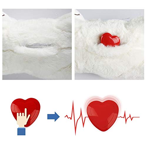 ALL FOR PAWS AFP Snuggle - Juguete de peluche para animales de oveja, color blanco