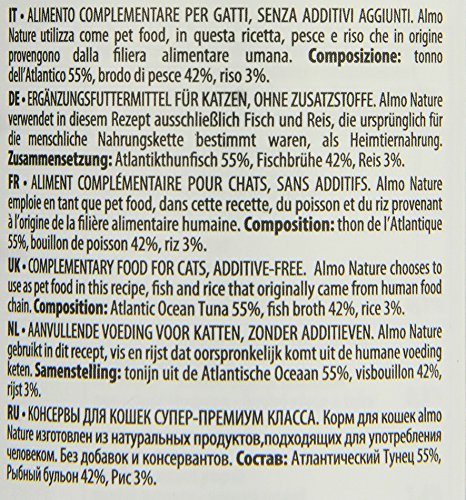 Almo Nature Atlantic Tuna 140 g (Pack of 6)