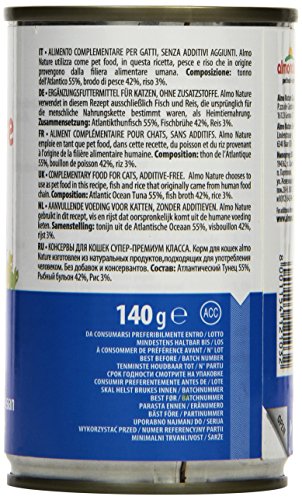 Almo Nature Atlantic Tuna 140 g (Pack of 6)