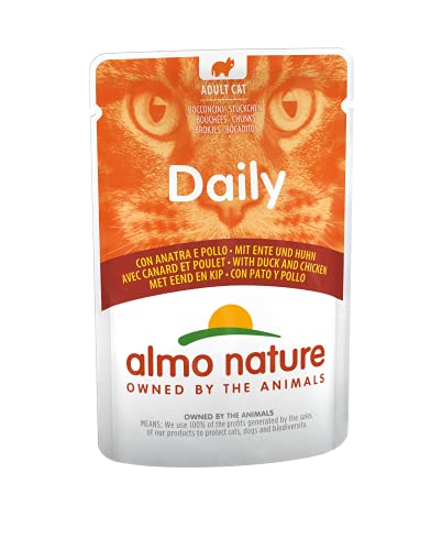 Almo Nature - Comida Diaria para Gatos con Pollo y