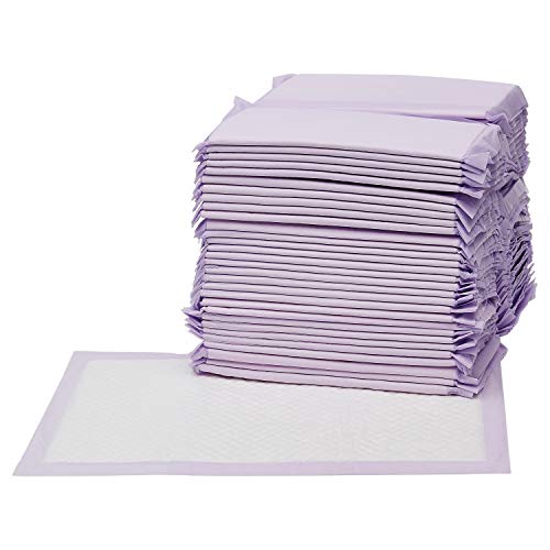 Amazon Basics - Empapadores para caja de arena para gatos, paquete de 40, fragancia «Lemon»