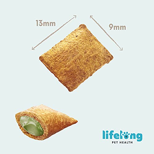 Amazon Brand - Lifelong Premios para el cuidado del aliento de su gato para Gatos, 10 x 60g
