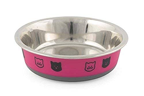 Ancol Fusion Acero Inoxidable Gato Cuenco