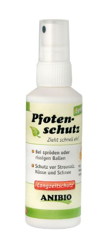Anibio 95019 Protección de Huellas 75 ml Spray para Cuidado de Perros y Gatos