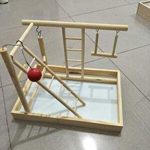 Animales Camas y lechos Reptil Casa De Madera Hamster Cueva con Oscilación De Escalera Y Escalada En Roca Combinación Set De La Rata Ratón Doméstico Ratones Nido del Juguete del Patio