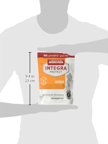 animonda Integra Protect Renal para gatos, pienso para gatos con insuficiencia renal crónica, 300 g