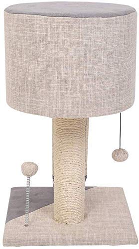 Árbol del Gato, Torre del Gato Condo del Gato Marco de Escalada del Gato Juguete del Gato Duplex Castillo del Gato Arena para Gatos Suministros para Mascotas Pelota de Felpa Accesorios de sisal Esta