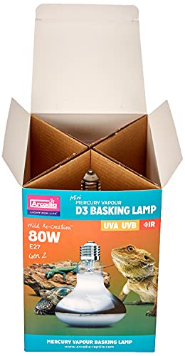 Ardacia SMA80E27 D3 Basking Lamp 80W