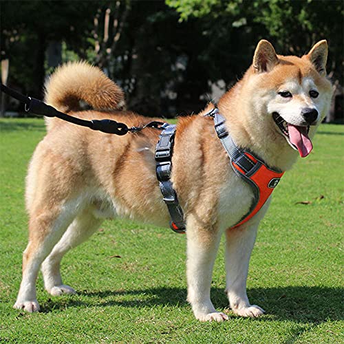 Arnés De Cables para Perros De Alquiler Rápido Relleno De Nailon para Perros Grandes, Accesorios para Mascotas, Accesorios para Perros-Orange_m Mediano Peque?o Collares para Perros