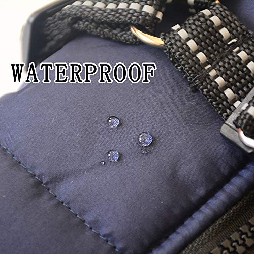 Arnés de invierno para perro, chaqueta para perro pequeño, para clima frío, acolchado para perros, para gatos, cachorros, perros pequeños