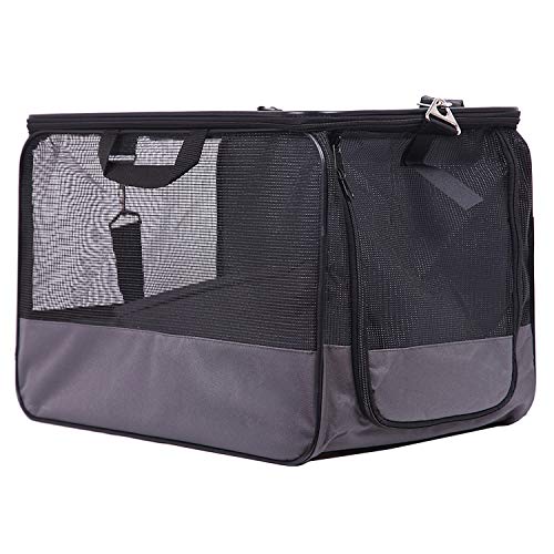 ARQUIVET Asiento de Coche Confort para Mascotas - 46 x 31 x 31 cm - Bolsa para el Transporte Seguro de Perros y Gatos - Transportín para Mascotas - Protector Coche Perros para Asiento