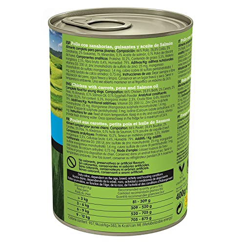 Arquivet Comida Húmeda para Perros Júnior, Pollo 460 g