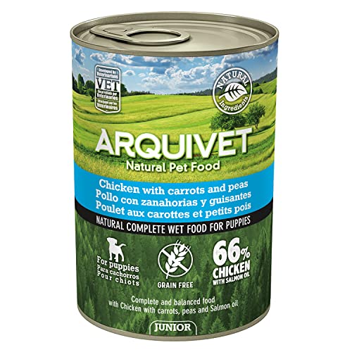 Arquivet Comida Húmeda para Perros Júnior, Pollo 460 g
