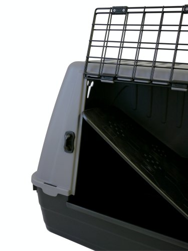 ARQUIVET Transportín Skudo Car 80 - 76 x 45 x 54 cm para perros y gatos - Resistente a golpes y buena ventilación - Accesorios para mascotas - Artículos para el transporte de mascotas