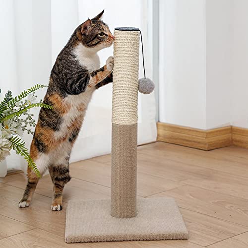 ASFD Gato Rascador Gato Juguetes Interactivos Gato Rascador Poste Gato Rascador Gato Rascador, Beige
