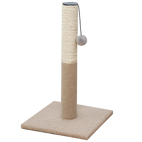 ASFD Gato Rascador Gato Juguetes Interactivos Gato Rascador Poste Gato Rascador Gato Rascador, Beige