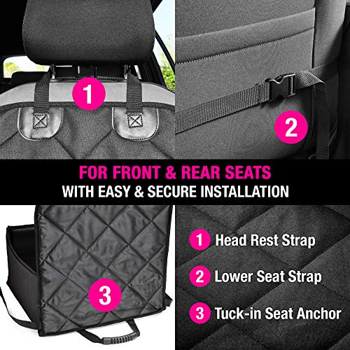 Asiento de coche para perro