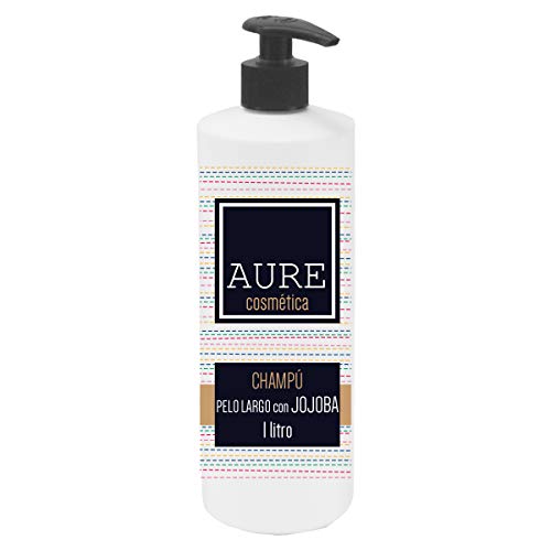 Aure AU205481 Champú Pelo Largo Jojoba, 1L