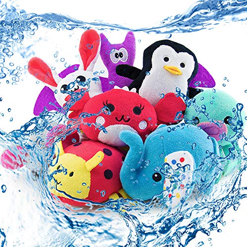 AWOOF 10 PCS Juguete para Perro Cute Juguetes Cachorro Juguetes Chirriantes para Perros Pequeños, Juguetes de Peluche para Perros con Sonido