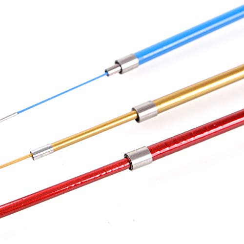 Ba30DEllylelly Caña de pescar telescópica flexible de 3 secciones, juguete para gatos, palo divertido telescópico para gatos, juguete creativo para gatos, artefacto esencial para gatos
