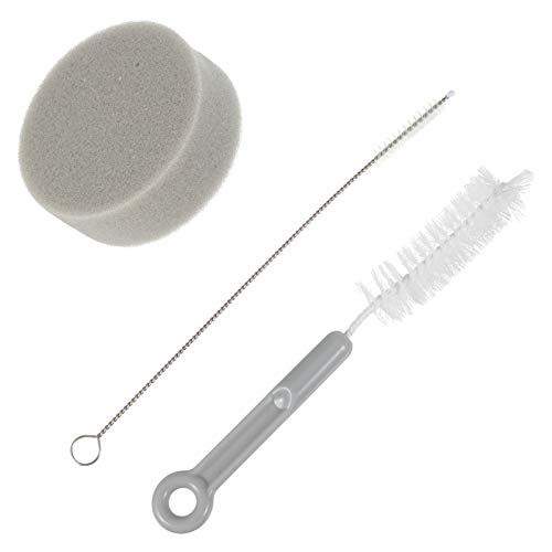 Balacoo 3Pcs Pet Fuente de Agua Kit de Limpieza de Perro Gato Fuente de Agua Cepillos de Limpieza Esponja Mascota Beber Dispensador de Limpieza de