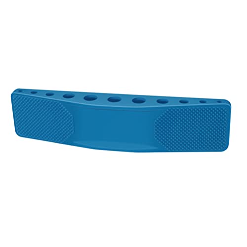 Balacoo Cepillo de Ganado de Caballos Cepillo de Goma Caballo Kit de Aseo Herramienta de Limpieza de Caballos para Ganado Vacuno Fregado Herramienta de Masaje Azul