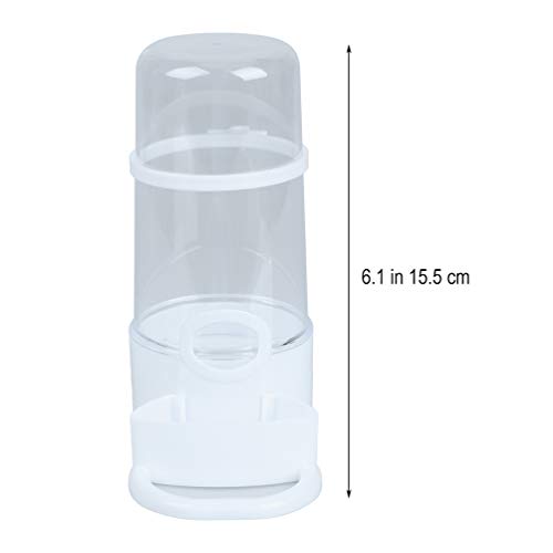 Balacoo Comedero Automático para Hámster- 2 Piezas Alimentador de Animales Pequeños Dispensador de Agua para Mascotas para Hámsters/Ardillas/Erizos/Pájaros