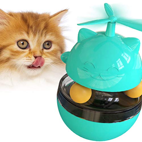 Balacoo Dispensador de Alimentos para Perros Bola de Juguete de Comida para Gatos Vaso IQ de Entrenamiento Dispensador de Alimentos Juguete para Gatos Perros Y Mascotas