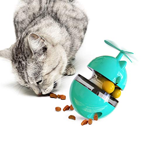 Balacoo Dispensador de Alimentos para Perros Bola de Juguete de Comida para Gatos Vaso IQ de Entrenamiento Dispensador de Alimentos Juguete para Gatos Perros Y Mascotas
