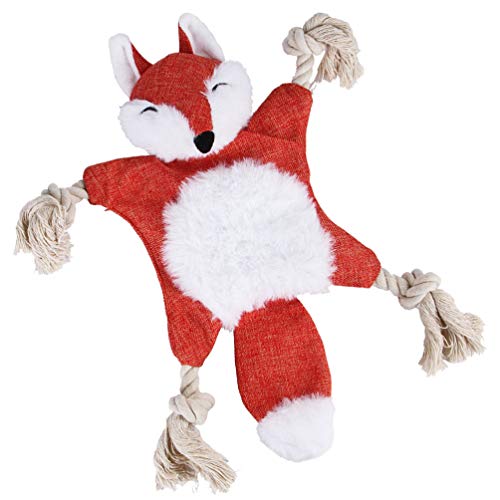 Balacoo Juguete Educativo Creative Bite Supply Adorable Mono Muñeca de Peluche Divertido Sonido Juguete para Mascota Gato Perro Cachorro