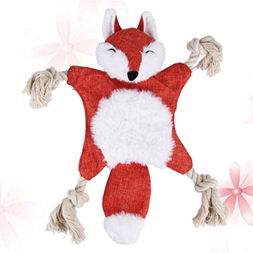 Balacoo Juguete Educativo Creative Bite Supply Adorable Mono Muñeca de Peluche Divertido Sonido Juguete para Mascota Gato Perro Cachorro