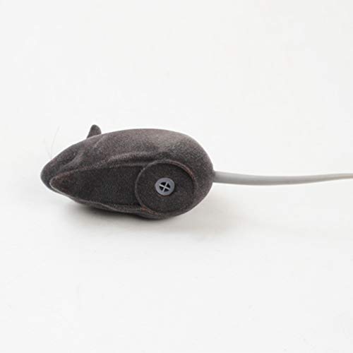 Balacoo - Juguete interactivo para gatos, juguetes de ratones de peluche, juguete para jugar al gato, cachorro, gatito, gatito (color al azar)