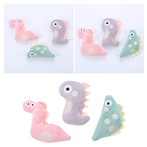 Balacoo Juguetes para gatos y perros, 3 piezas divertido juego de gato, juguetes educativos creativos para jugar al gato, juguete interactivo (estilo al azar, varios colores)