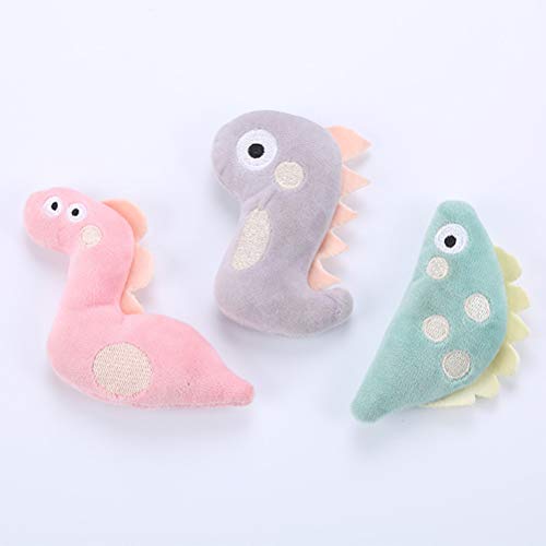 Balacoo Juguetes para gatos y perros, 3 piezas divertido juego de gato, juguetes educativos creativos para jugar al gato, juguete interactivo (estilo al azar, varios colores)