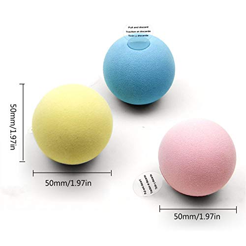 Banane Bola de fieltro de lana para gatos y gatitos, juguete de simulación de animal, bolas de lana coloridas hechas a mano y respetuosas con el medio ambiente