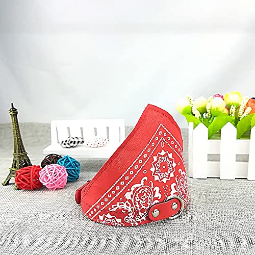 Bandana para Perros, Pañuelos para Perros, Pañuelo para Mascotas, Baberos para Mascotas, Pañuelo de Perro Bufanda, Cuello PañUelo para Perros, Ajustable Bufanda Mascotas, para Mascota Perro Gato, L