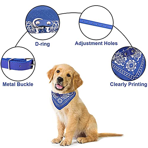 Bandana para Perros, Pañuelos para Perros, Pañuelo para Mascotas, Baberos para Mascotas, Pañuelo de Perro Bufanda, Cuello PañUelo para Perros, Ajustable Bufanda Mascotas, para Mascota Perro Gato, L