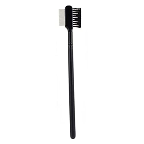 Baobiutin Pet PEH PEB CHOPE Pet TEAGE MIANDO Remover PEBE Cepillo de Aseo de Ojos de Doble Cara para un Perro de Gato pequeño quitando la crastra mucose Negro para Uso doméstico