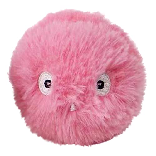 Baoblaze Bola de Juguetes para Gatos Inteligente, Bola de Entrenamiento para Gatos, Juguetes interactivos para Gatos, Bola de Hierba gatera para Gatos, Bola de - Rosado