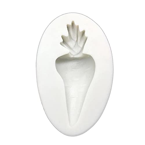 BAOLE Molde de Silicona de Chocolate para Manualidades de Pascua - Molde de Pascua para Fondant de Zanahoria de Conejito - Moldes para Hornear Pasteles de Conejito, moldes de Dulces de Bricolaje
