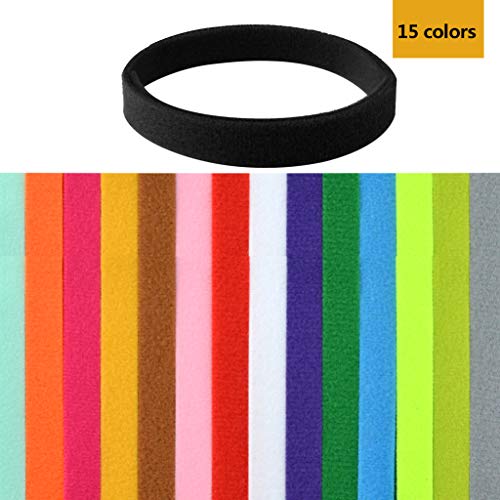 baotongle Juego de 15 collares ajustables para cachorros, cachorros, cachorros, mascotas, 15 colores