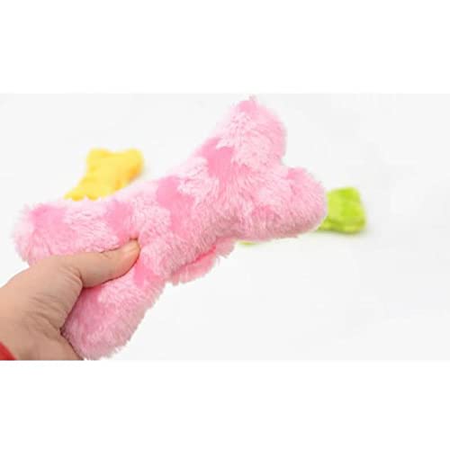 Bblythe Molar Plush Voice Pet Toy Masticar Peluche Juguete de peluche Juguete grande a pequeño Perro Molar (Amarillo)