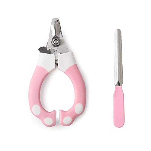 Bdesign Cortauñas for perros for grandes, medianas y raza pequeña de uñas profesional del animal doméstico podadoras Adecuado for gatos, conejos y conejillos de Indias con cierre de seguridad y de pro